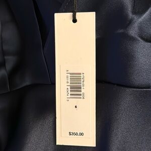 Banana Republic silk dress in navy blue